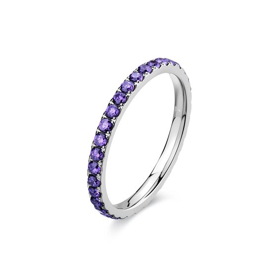 Anello Sagapo Donna in Acciaio SDZ158A - SDZ158A